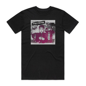 Penetration The Best Of Penetration Album Cover T-Shirt Black Penetration The Best Of Penetration Album Cover T-Shirt Black