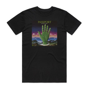 Passport Hand Made Album Cover T-Shirt Black Passport Hand Made Album Cover T-Shirt Black