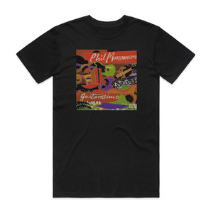 Phil Manzanera Guitarissimo Album Cover T-Shirt Black Phil Manzanera Guitarissimo Album Cover T-Shirt Black