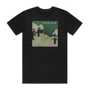 Priscilla Ahn When You Grow Up Album Cover T-Shirt Black Priscilla Ahn When You Grow Up Album Cover T-Shirt Black