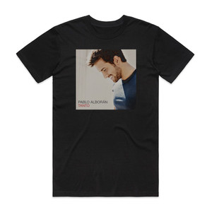 Pablo Alboran Tanto Album Cover T-Shirt Black Pablo Alboran Tanto Album Cover T-Shirt Black