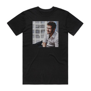 Pablo Alboran Pablo Alborn Album Cover T-Shirt Black Pablo Alboran Pablo Alborn Album Cover T-Shirt Black