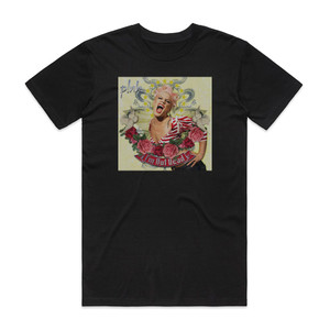 Pink Im Not Dead Album Cover T-Shirt Black Pink Im Not Dead Album Cover T-Shirt Black