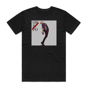 Pascal Obispo Obispo Album Cover T-Shirt Black Pascal Obispo Obispo Album Cover T-Shirt Black