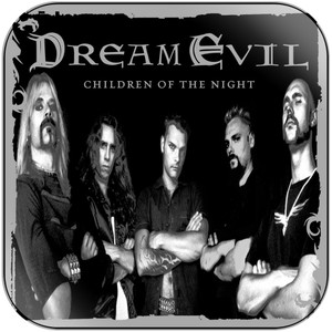 Dream Evil Children Of The Night Album Cover Sticker Dream Evil Children Of The Night Album Cover Sticker