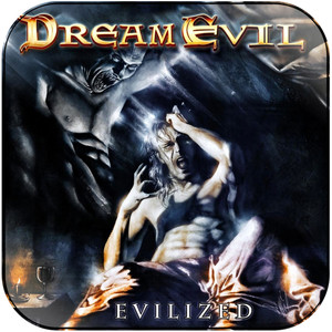 Dream Evil Evilized Album Cover Sticker Dream Evil Evilized Album Cover Sticker