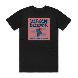 Plague Vendor I Only Speak In Friction Album Cover T-Shirt Black Plague Vendor I Only Speak In Friction Album Cover T-Shirt Black