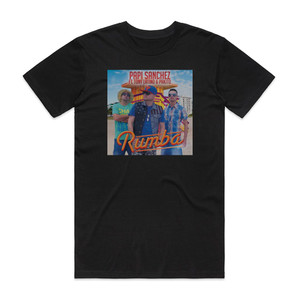 Papi Sanchez Rumba Album Cover T-Shirt Black Papi Sanchez Rumba Album Cover T-Shirt Black