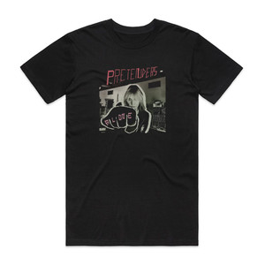 Pretenders Alone 1 Album Cover T-Shirt Black Pretenders Alone 1 Album Cover T-Shirt Black