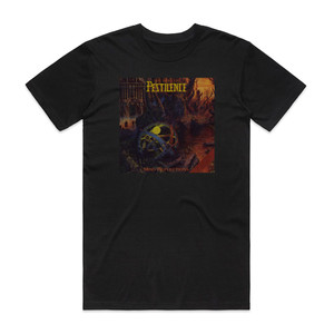 Pestilence Mind Reflections The Best Of Pestilence Album Cover T-Shirt Black Pestilence Mind Reflections The Best Of Pestilence Album Cover T-Shirt Black