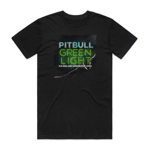 Pitbull Greenlight Album Cover T-Shirt Black Pitbull Greenlight Album Cover T-Shirt Black