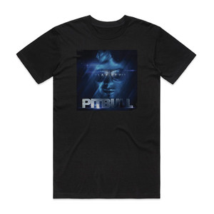 Pitbull Planet Pit Album Cover T-Shirt Black Pitbull Planet Pit Album Cover T-Shirt Black