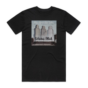 Peter Bjorn and John Writers Block Album Cover T-Shirt Black