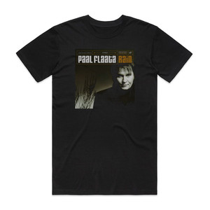 Paal Flaata Rain Album Cover T-Shirt Black