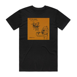 Pitchfork Eucalyptus Saturn Outhouse Album Cover T-Shirt Black Pitchfork Eucalyptus Saturn Outhouse Album Cover T-Shirt Black