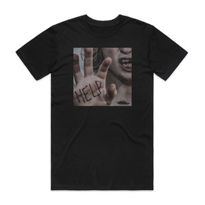 Papa Roach Help Album Cover T-Shirt Black Papa Roach Help Album Cover T-Shirt Black