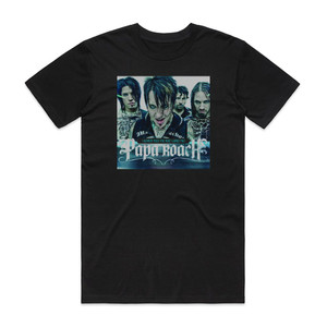 Papa Roach I Almost Told You That I Loved You Album Cover T-Shirt Black Papa Roach I Almost Told You That I Loved You Album Cover T-Shirt Black
