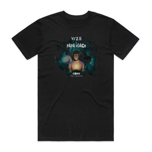 Papa Roach Core Thats Who We Are Album Cover T-Shirt Black Papa Roach Core Thats Who We Are Album Cover T-Shirt Black