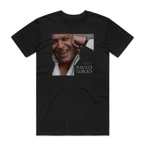 Paulo Gonzo Perfil Album Cover T-Shirt Black