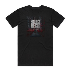 Project Aegis And The Rest Is Mystery Album Cover T-Shirt Black Project Aegis And The Rest Is Mystery Album Cover T-Shirt Black