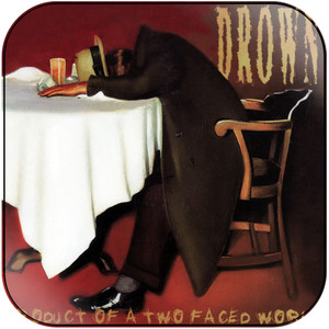 Drown Product Of A Two Faced World Album Cover Sticker Drown Product Of A Two Faced World Album Cover Sticker