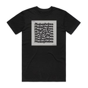Phobophobes Miniature World Album Cover T-Shirt Black
