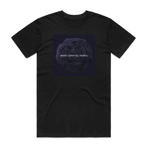 Plaid Maru Orbital Remix Album Cover T-Shirt Black