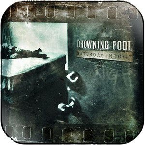 Drowning Pool Saturday Night Album Cover Sticker Drowning Pool Saturday Night Album Cover Sticker
