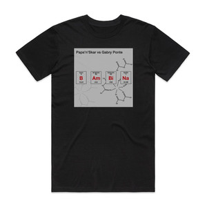 Paps n Skar Bambina Album Cover T-Shirt Black Paps n Skar Bambina Album Cover T-Shirt Black