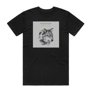 Passenger The Boy Who Cried Wolf Album Cover T-Shirt Black Passenger The Boy Who Cried Wolf Album Cover T-Shirt Black