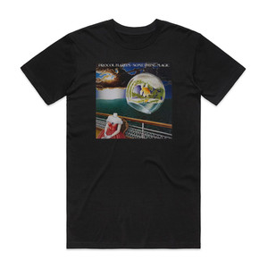 Procol Harum Something Magic Album Cover T-Shirt Black Procol Harum Something Magic Album Cover T-Shirt Black
