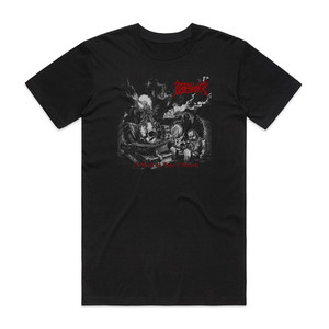 Purtenance To Spread The Flame Of Ancients Album Cover T-Shirt Black Purtenance To Spread The Flame Of Ancients Album Cover T-Shirt Black