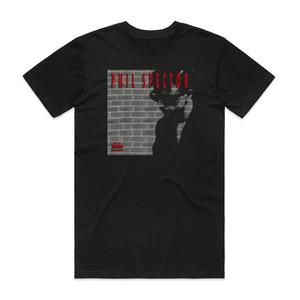 Phil Spector Back To Mono 1958 1969 Album Cover T-Shirt Black Phil Spector Back To Mono 1958 1969 Album Cover T-Shirt Black