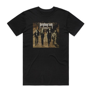 Pentagram First Daze Here Too Album Cover T-Shirt Black