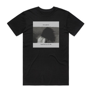 PJ Harvey Send His Love To Me Album Cover T-Shirt Black PJ Harvey Send His Love To Me Album Cover T-Shirt Black