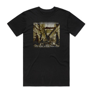 Public Service Broadcasting The War Room Remixed Album Cover T-Shirt Black