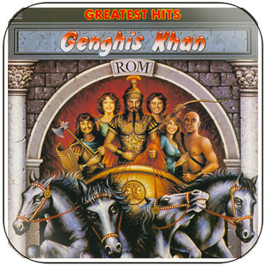 Dschinghis Khan Greatest Hits Album Cover Sticker
