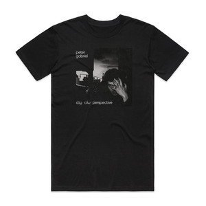 Peter Gabriel Diy Album Cover T-Shirt Black Peter Gabriel Diy Album Cover T-Shirt Black