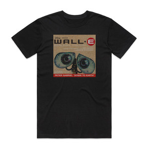 Peter Gabriel Down To Earth Album Cover T-Shirt Black Peter Gabriel Down To Earth Album Cover T-Shirt Black