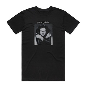 Peter Gabriel Solsbury Hill 1 Album Cover T-Shirt Black