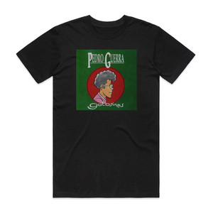 Pedro Guerra Golosinas Album Cover T-Shirt Black Pedro Guerra Golosinas Album Cover T-Shirt Black