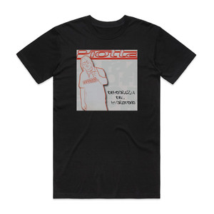 Piotta Demograzia Del Microfono Album Cover T-Shirt Black Piotta Demograzia Del Microfono Album Cover T-Shirt Black