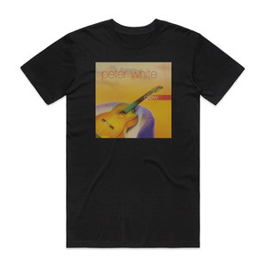 Peter White Glow Album Cover T-Shirt Black Peter White Glow Album Cover T-Shirt Black