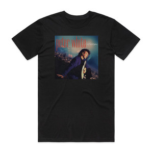 Peter White Reflections Album Cover T-Shirt Black Peter White Reflections Album Cover T-Shirt Black