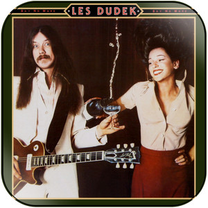 Les Dudek Say No More Album Cover Sticker Les Dudek Say No More Album Cover Sticker