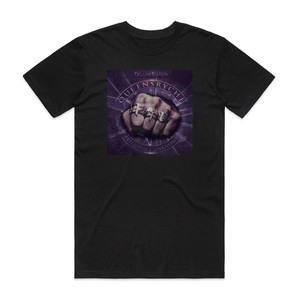 Queensryche Frequency Unknown Album Cover T-Shirt Black Queensryche Frequency Unknown Album Cover T-Shirt Black