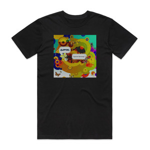 Quantic Apricot Morning Album Cover T-Shirt Black Quantic Apricot Morning Album Cover T-Shirt Black