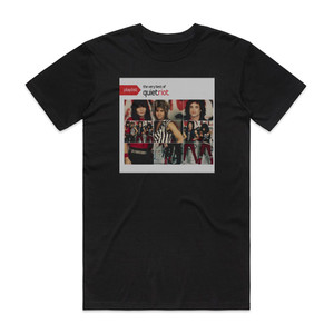 Quiet Riot Playlist The Very Best Of Quiet Riot Album Cover T-Shirt Black Quiet Riot Playlist The Very Best Of Quiet Riot Album Cover T-Shirt Black