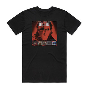 Quiet Riot Original Album Classics Album Cover T-Shirt Black Quiet Riot Original Album Classics Album Cover T-Shirt Black