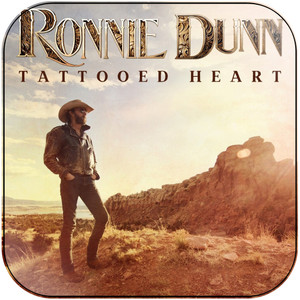Ronnie Dunn Tattooed Heart Album Cover Sticker Ronnie Dunn Tattooed Heart Album Cover Sticker